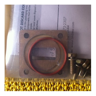 Andrew WR75 Shim with screws and gasket