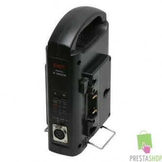 S-3802A doppio carica batterie ed alimentatore