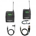 EW122P KIT cardioid clip-on, diversity receiver & bodypack transmitter